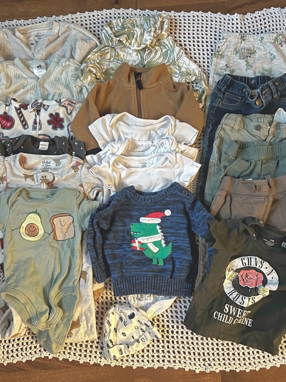 Baby Boy 0-12m Clothes Lot